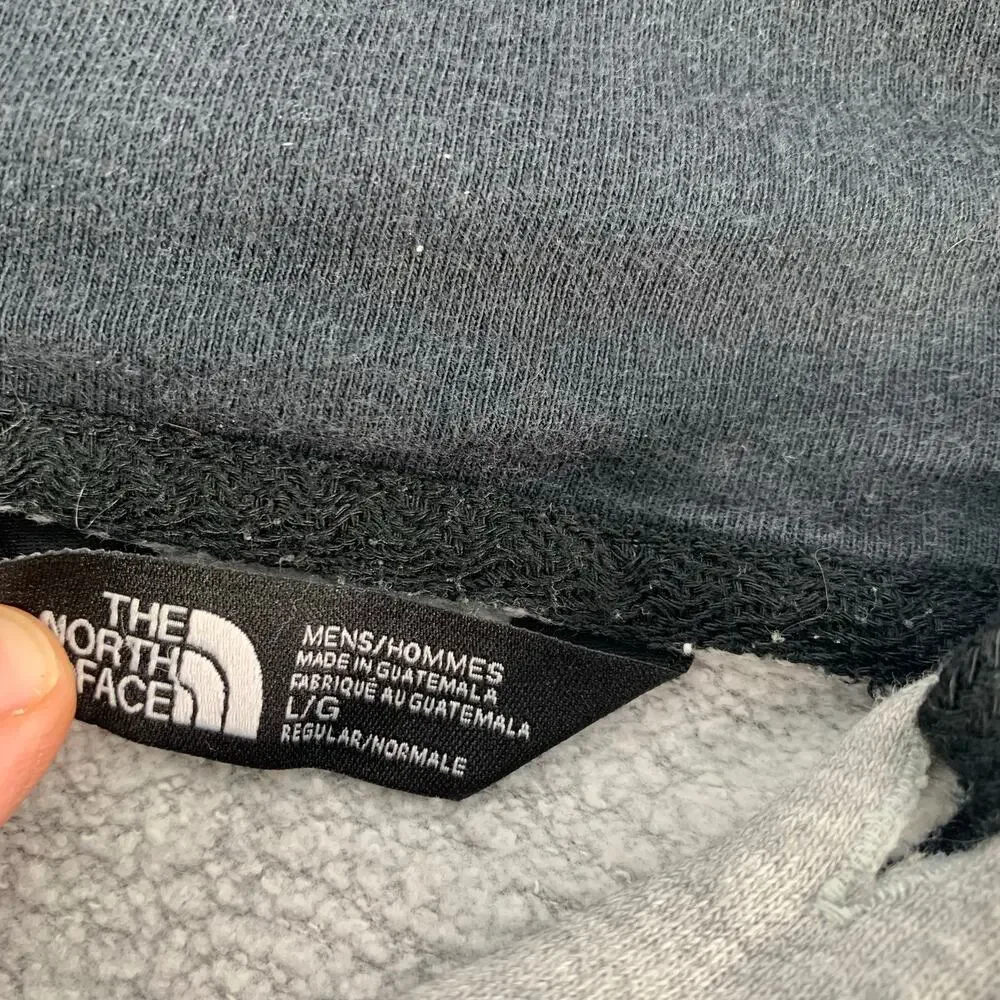 The North Face Grey Pullover Hoodie Size L - Picture 6 of 14